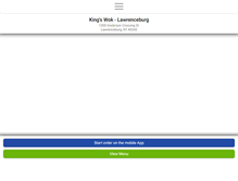 Tablet Screenshot of kingswoklawrenceburg.com